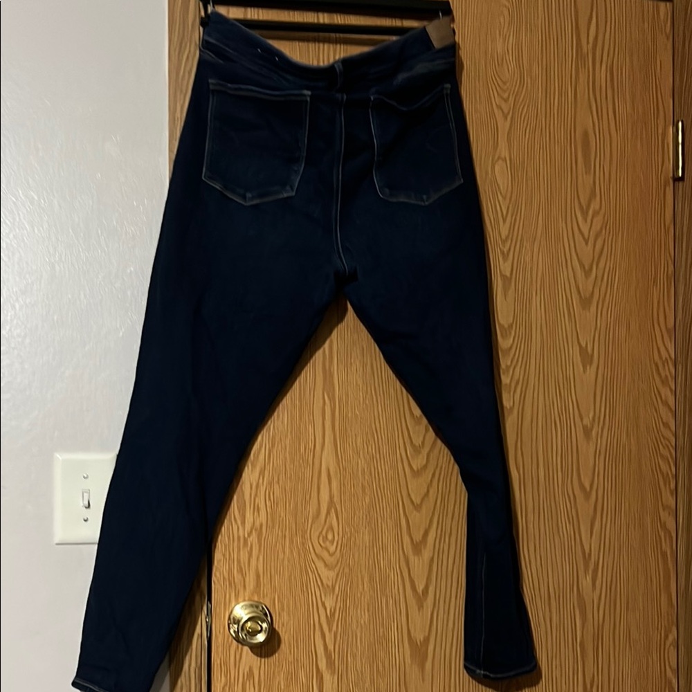 American Eagle Outfitters High Rise Jeans - Dark Blue